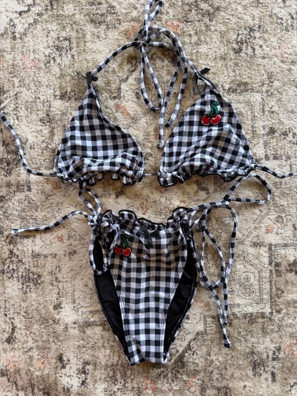 Blackbough Gingham Bikini